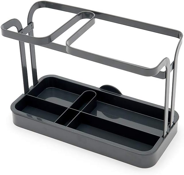 simplywire - Sink Tidy/Caddy - Retro Flat Wire Kitchen Sink Organiser - Grey - Image 3