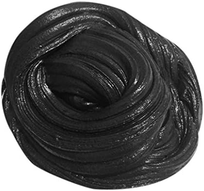 DIY Colored Clay, Suntree 8 Colors DIY Creative Street Model Clay, Soft Molded Oven Baking Clay and Tutorial. Best Gift for Children. (Black)