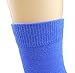 Timntts Women's Candy Color Comfort Cotton Knitted Crew Sock 3 Pairs Free Size (Royal Blue/ 3 pack)