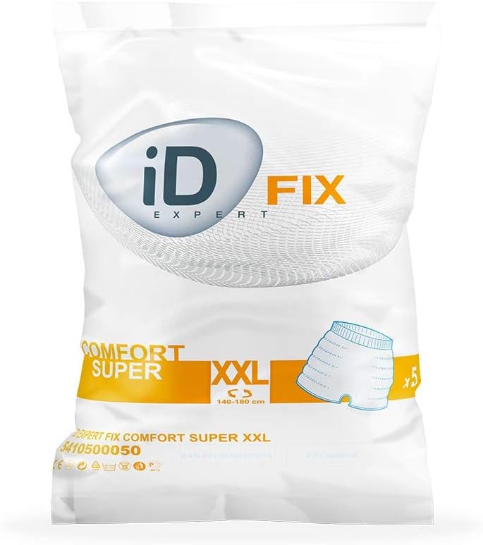 ONTEX ID® Expert Fix Comfort Super - XX Large - 5 Fixation Pants with Legs