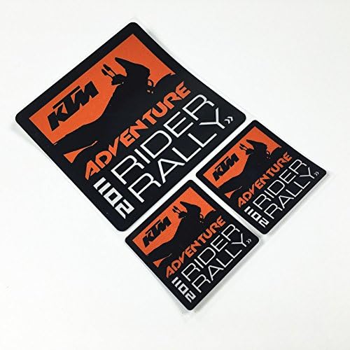 2lots KTM Rider Rally Car Sticker Decals for Bike Car Motor Helmet reflective