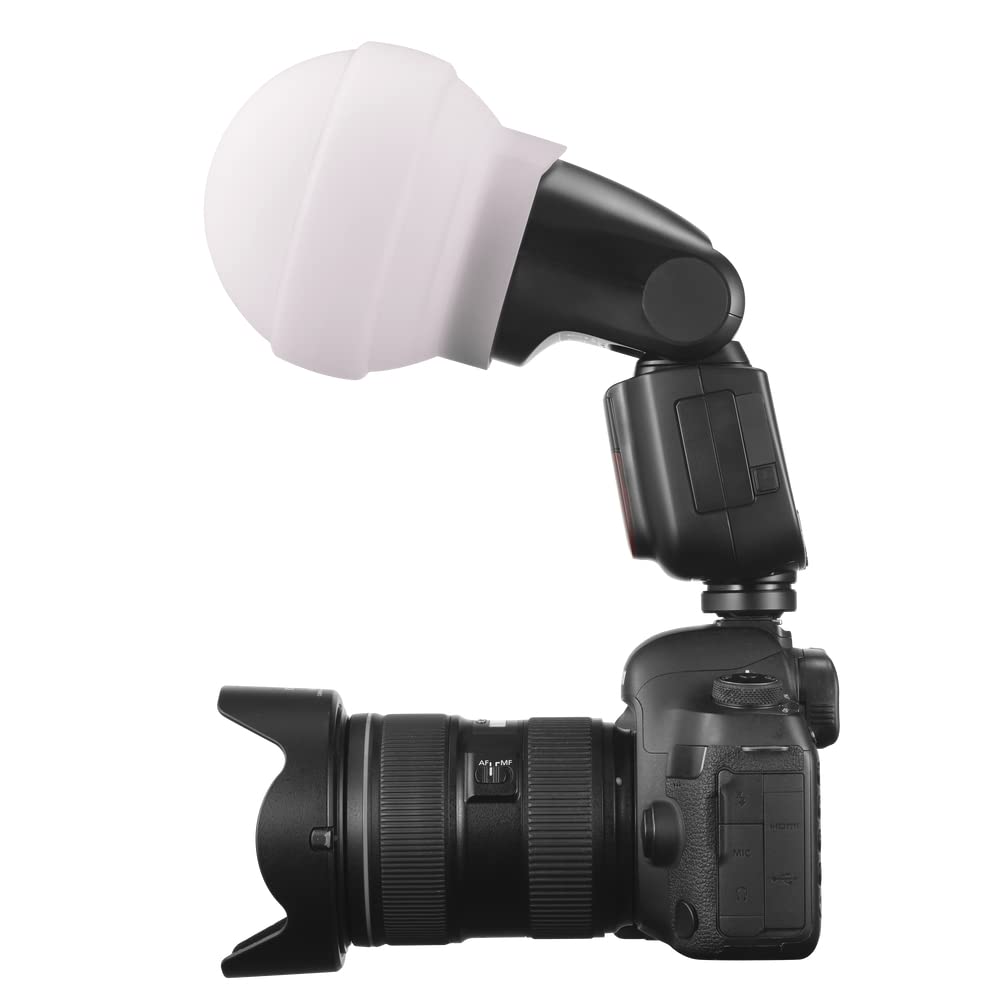 Godox AK-R22 Collapsible Diffusion Dome, Diffuser for V1/ V1pro Round Head Flash, AD100Pro, H200R