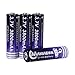 4 Pack 18650 Battery 3.7V 3800mAh Rechargeable Li-ion Batteries and Dual Battery Charger,High-Capacity Battery