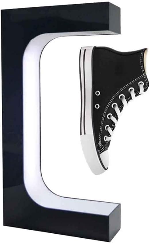 Levitation Shoe Display, 360 ° Rotating LED Light Rack