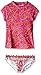 Billabong Girls' Penny Short Sleeve Rashguard Swim Set