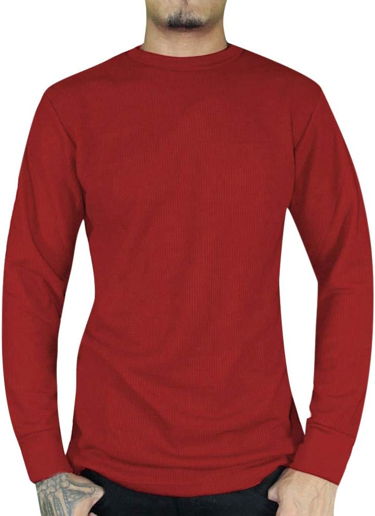 Holywin Men's Cocktail Paisley Long-Sleeved Top