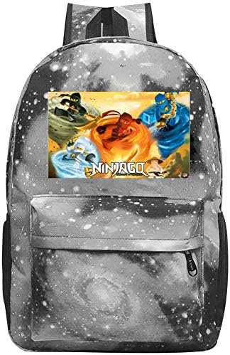 Kids Galaxy Fire_Ninja_G0 School Bag For Teens Boys Girls Student Casual Rucksack Waterproof School Backpack Daypacks