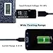 Eversame 2-Pack USB Digital Voltage Current Multimeter Security Tester, DC 3-30V Voltmeter Ammeter Thermometer Capacity Electricity Time Watt USB Power Meter Tester - Support QC 2.0/3.0 Fast Charging