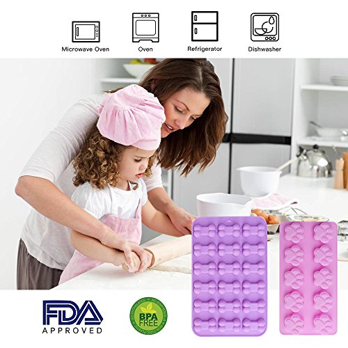 3 homEdge+Silicone+Non+Stick+Chocolate+Treats