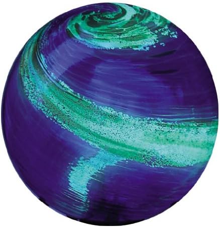 Echo Valley 8440 4-Inch Glow-in-the Dark Illuminarie Gazing Globe, Blue Swirl