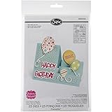Sizzix Balloons Step-Ups Card Framelits Dies by Stephanie Barnard, 23-Pack
