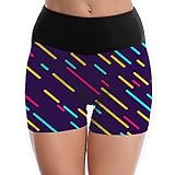 Diosehuts colorful Stripe Background Women's