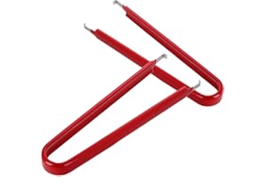 ULTECHNOVO 2 Pcs Car Fuse Puller Tools with Terminal Removal Tweezers, Metal Fuse Clip Extraction Pliers
