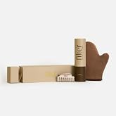 Filter by Molly-Mae Bronzed Base Dark Self Tan Gift Set - Mousse &amp; Mitt | Christmas Cracker Gift Set with Claw Clip | Self Tanner Gift Sets for Women, Mom &amp; Teens | Stocking Stuffer