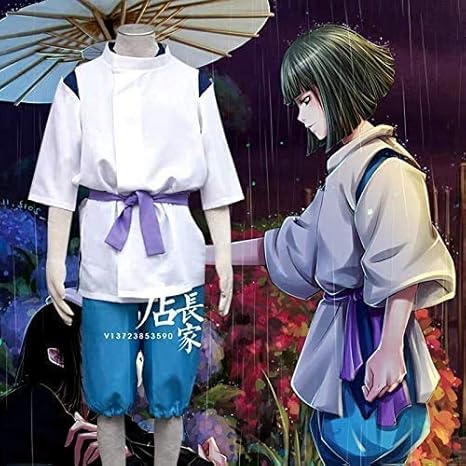 Amazon 千と千尋の神隠し 宮崎駿 ニギハヤミコハクヌシ Nigihayami Kohakunushi コスプレ衣装 コスプレ 仮装 通販