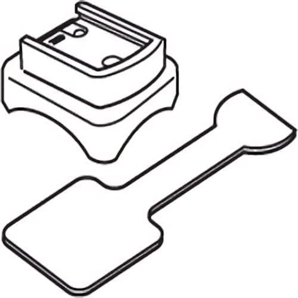 CatEye Strada Wireless Cycle Computer Bracket Plus Rubber Pad: Sturdy, versatile, easy to install, rubber pad for secure fit