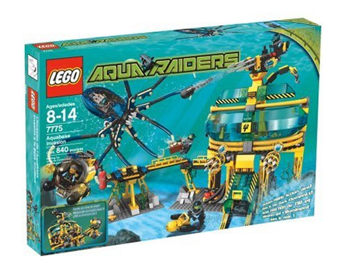 Lego Aqua Raiders 7775 Aquabase Invasion