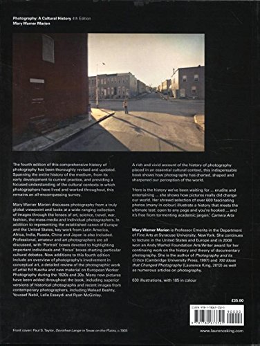 Photography Fourth Edition A Cultural History Marien Mary Warner 9781780673325 Amazon Com Books