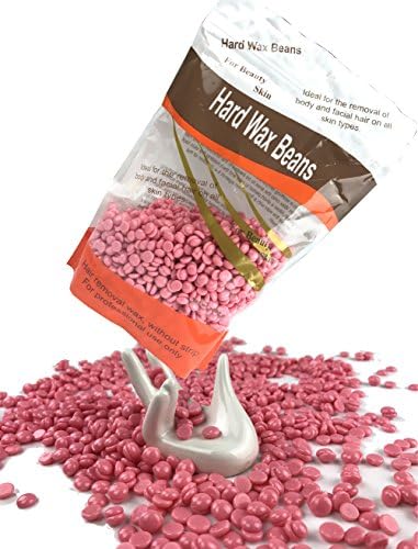 HeaLif Hard Wax Beans Hair Removal Wax Hard Wax Beads Rose Depilatory for Man and Woman Hair Remove