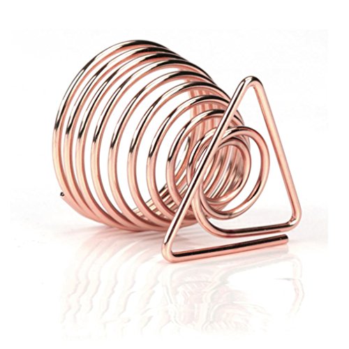 OVERMAL Makeup Beauty Stencil Powder Puff Sponge Display Stand Drying Holder Rack (Rose Gold) - Thumbnail 4