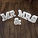 OliaDesign Mrs Wedding Decoration, White