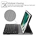 Fintie Keyboard Case for iPad 6th / 5th Generation (2018/2017), iPad Air 2 / Air 1 (9.7 Inch) - Slim Shell Stand Cover w/Magnetically Detachable Wireless Bluetooth Keyboard, Purple