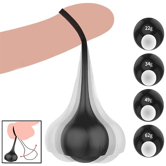 PURELOVEE Männlichen Penis Hantel Cock Ring Verzögerung Anhalten Erhöhen Harte Eichel Trainer Ball Stretcher Keuschheitsgürte