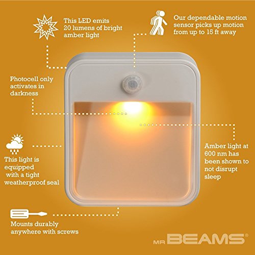 2 Mr+Beams+Battery+Powered+Motion+Sensing+Stick+Anywhere