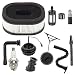 Venseri MS660 Air Filter with Fuel Filter Line Intake Manifold for Stihl MS440 Chainsaw MS441 MS460 MS640 MS650 MS660 MS780 MS880 044 046 048 064 066 084 088 Chain Saw 0000 120 1653