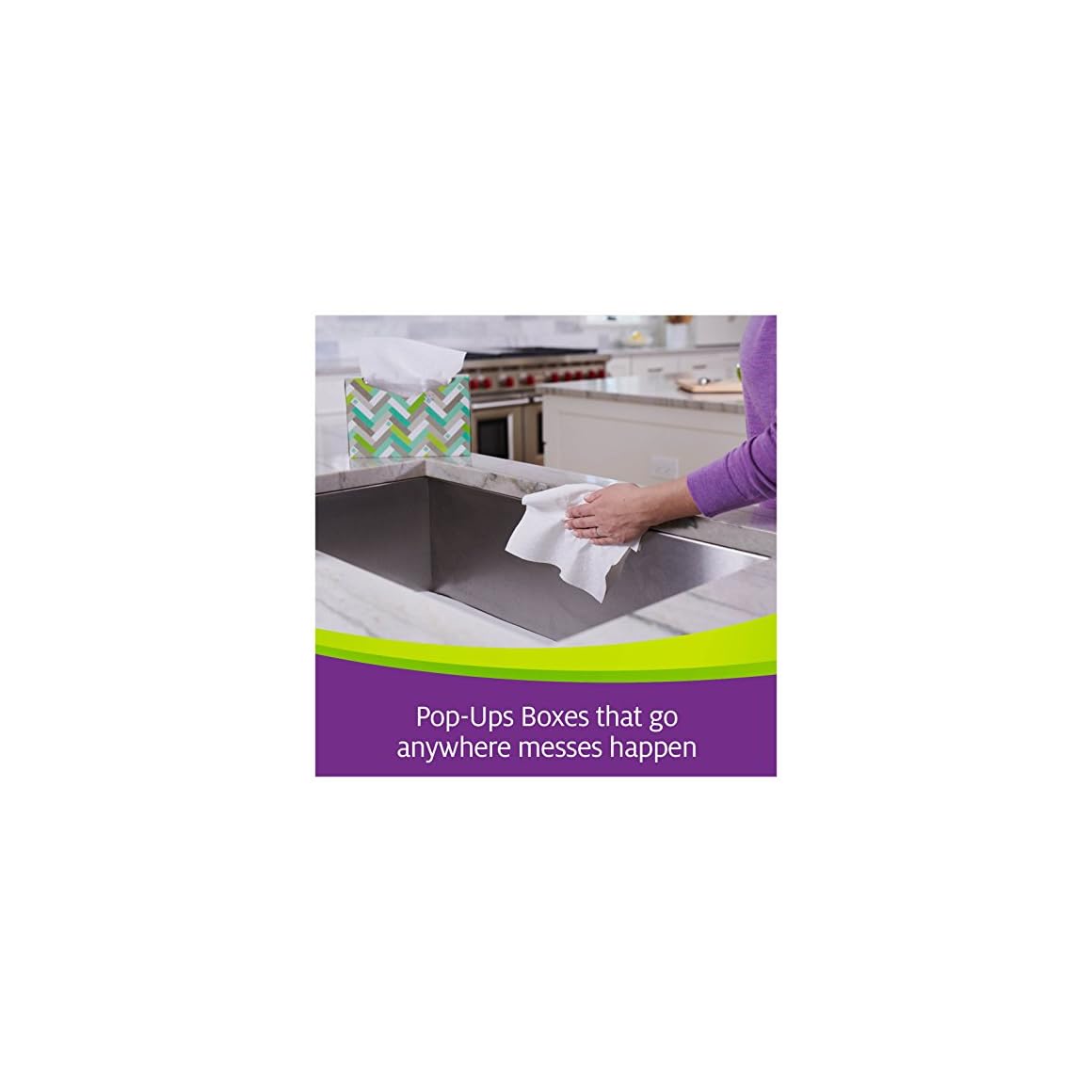 Viva PopUps Paper Towels Sleek Basics
