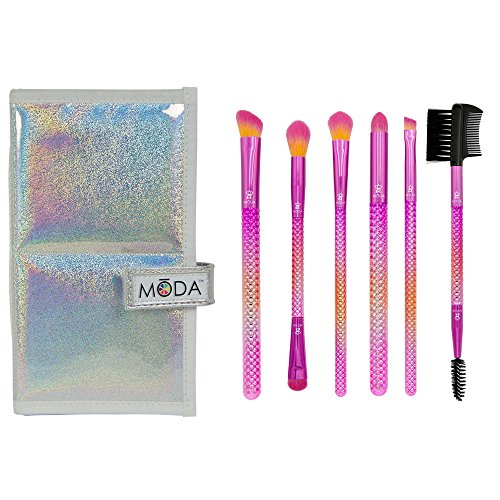 Royal & Langnickel Moda Prismatic Pro Makeup Brushes Beautiful Eyes Kit