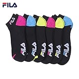 Fila 6-Pack Women's Sport No Show Socks- size 9-11