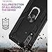 Xiaomi Mi 9 Case, Shockprooof Impact Resistant Hybrid Heavy Duty Dual Layer Armor Hard Plastic and Soft TPU with a Kickstand Bumper Protective Cover Case for Xiaomi Mi 9 (Black)