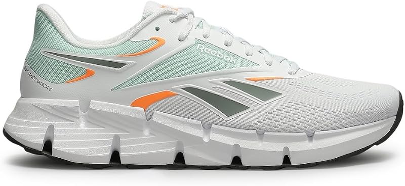 Baskets Zig DYNAMICA 6 pour Homme, FTWR White/Tranquil Teal/Atomic Tanger, 43 EU