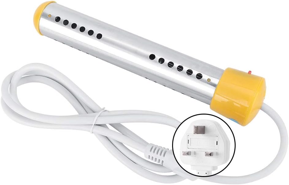 1.5m Immersion Water Heater, Floating Water Heater 1500W AntiScald Spiral Tube Water Heater