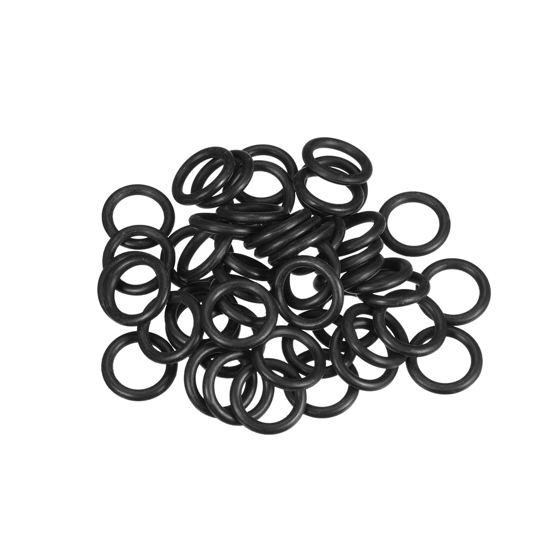 sourcingmap Nitrile Rubber O-Rings 20mm OD 13.8mm ID 3.1mm Width, Metric Sealing Gasket, Pack of 50