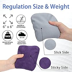 EunHo Dual Sided Cornhole Bags Set of 8 Regulation