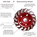 Integra 5” Concrete Turbo Diamond Grinding Cup Wheel for Angle Grinder 16 Segs