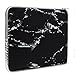 TOP CASE - Marble Pattern Zipper Sleeve Bag Case Compatible with All Laptop 13