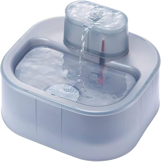 HoneyGuaridan W58 Automatic Dogs & Cats Water Fountain with Quadruple