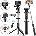 KUSKY Selfie Stick Bluetooth, 4-in-1 Extendable Selfie Stick Tripod with Wireless Remote Shutter for iPhone X/8/8P/7/7P/6s/6P, Galaxy S9/S9 Plus/S8/S7/ S6/S5/Note 8, Google, Huawei and More primary