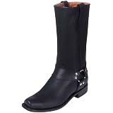 Amazon.com: BOTA TROMPA DE Puerco Rodeo Bravo 20506 PIEL Waxy Negro ID 134  BC1G : Ropa, Zapatos y Joyería