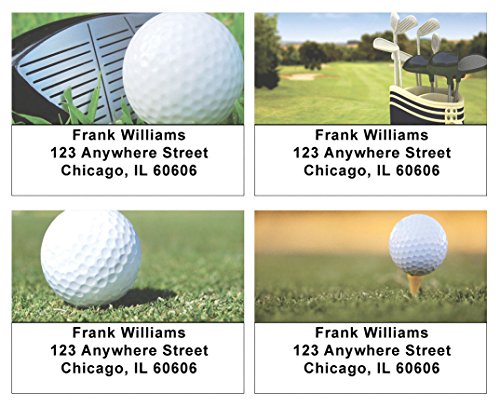 Golf Address Labels