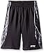 STX Big Boys' Mesh Athletic Short, UV44-Charcoal/Gray Print, 10/12