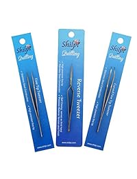 shilpi Essential Craft   Pinzas Conjunto de 3 de acero inoxidable