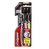 Colgate Slim Soft Charcoal Toothbrush (Pack of 3)