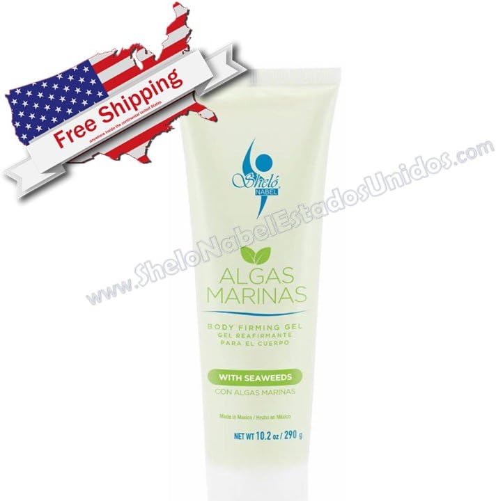 Algas Marinas Body Firming Gel/Gel Reafirmante para el Cuerpo Seaweed Ivy Horsetail Elderflower Arnica and Camphor Horse chestnut Centella Ginkgo Algas MarinasSheló NABEL
