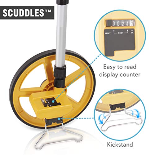 1 Collapsible+Measuring+Wheel+Yellow+Black