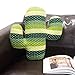 EDLDECCO Home Decorative Soft Plush Cactus Throw Pillow Handmade Stuffed Cushion for Chair Novelty for Office Wedding Festival St. Patrick's Day Decoration (Stripe Cactus Pillow)