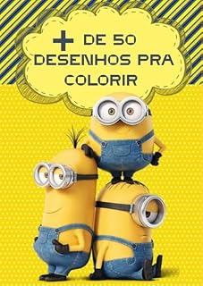 Livro + de 50 Desenhos pra color : Minions